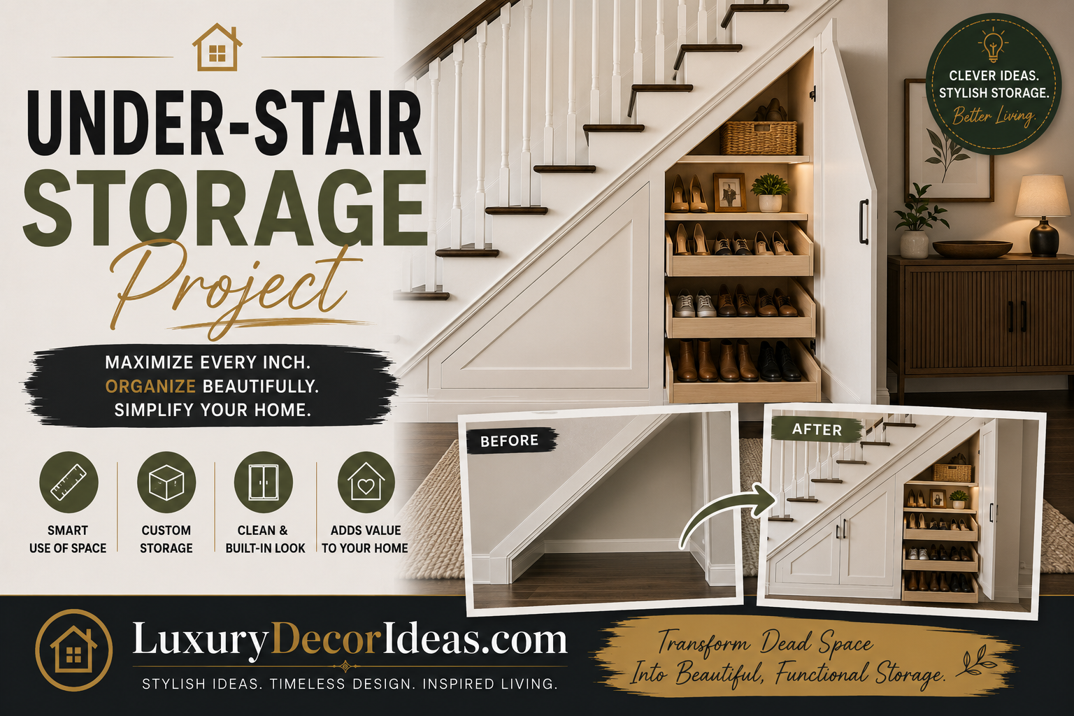 Under Stair Storage Project