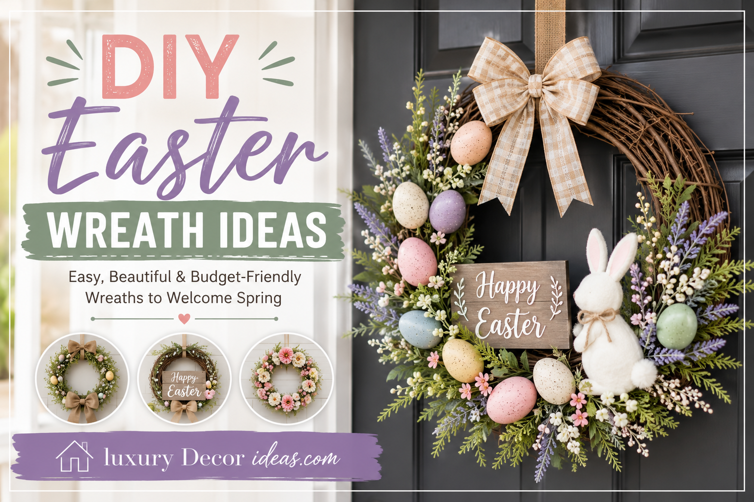 DIY Easter Wreath Ideas
