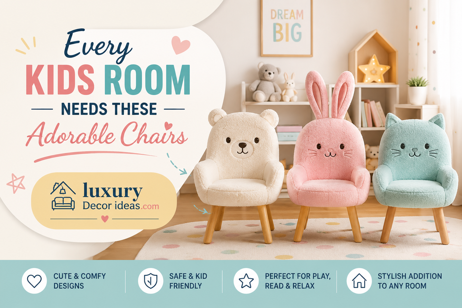 Every Kids Room Needs These Adorable Chairs