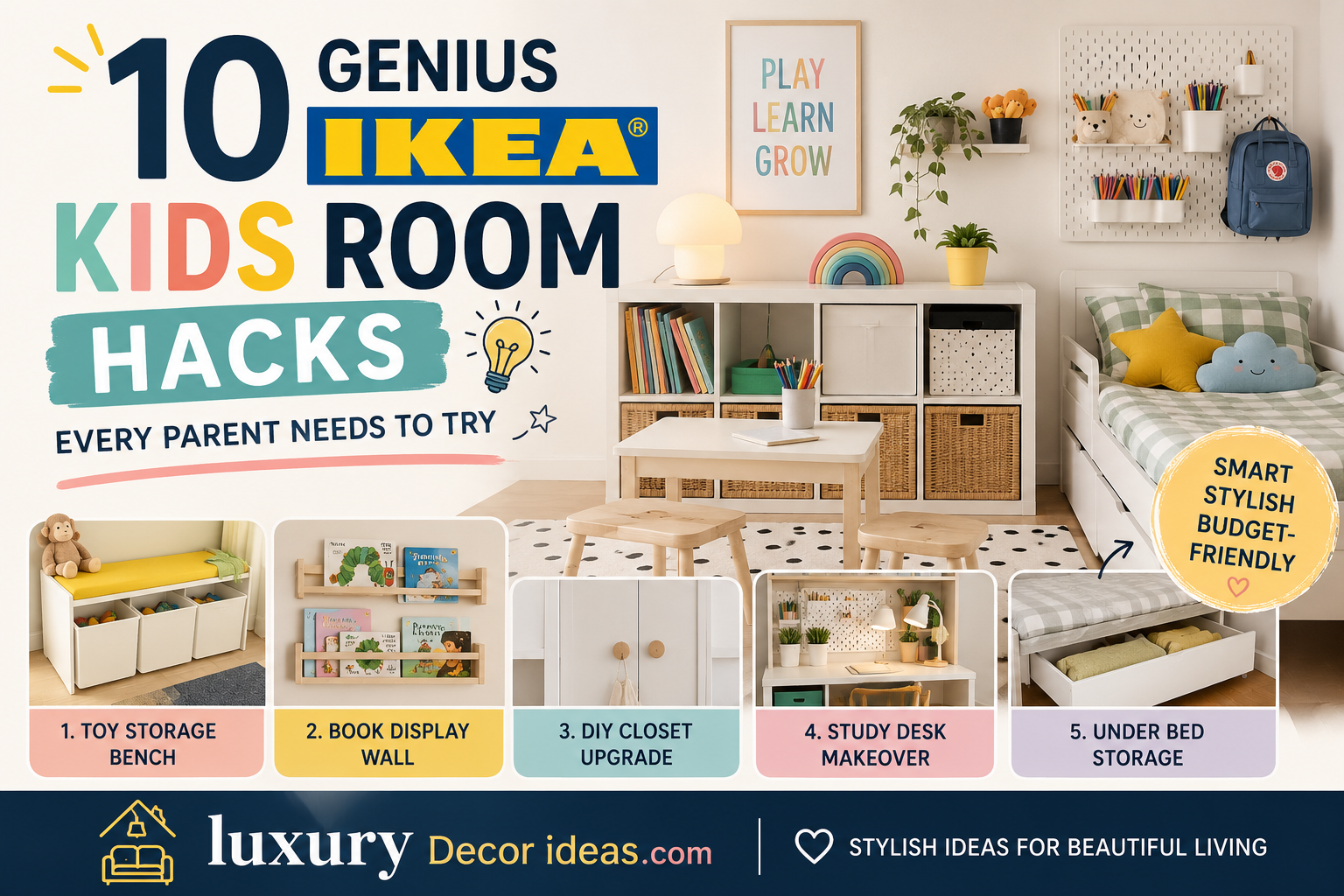 10 Genius IKEA Kids Room Hacks Every Parent Needs to Try