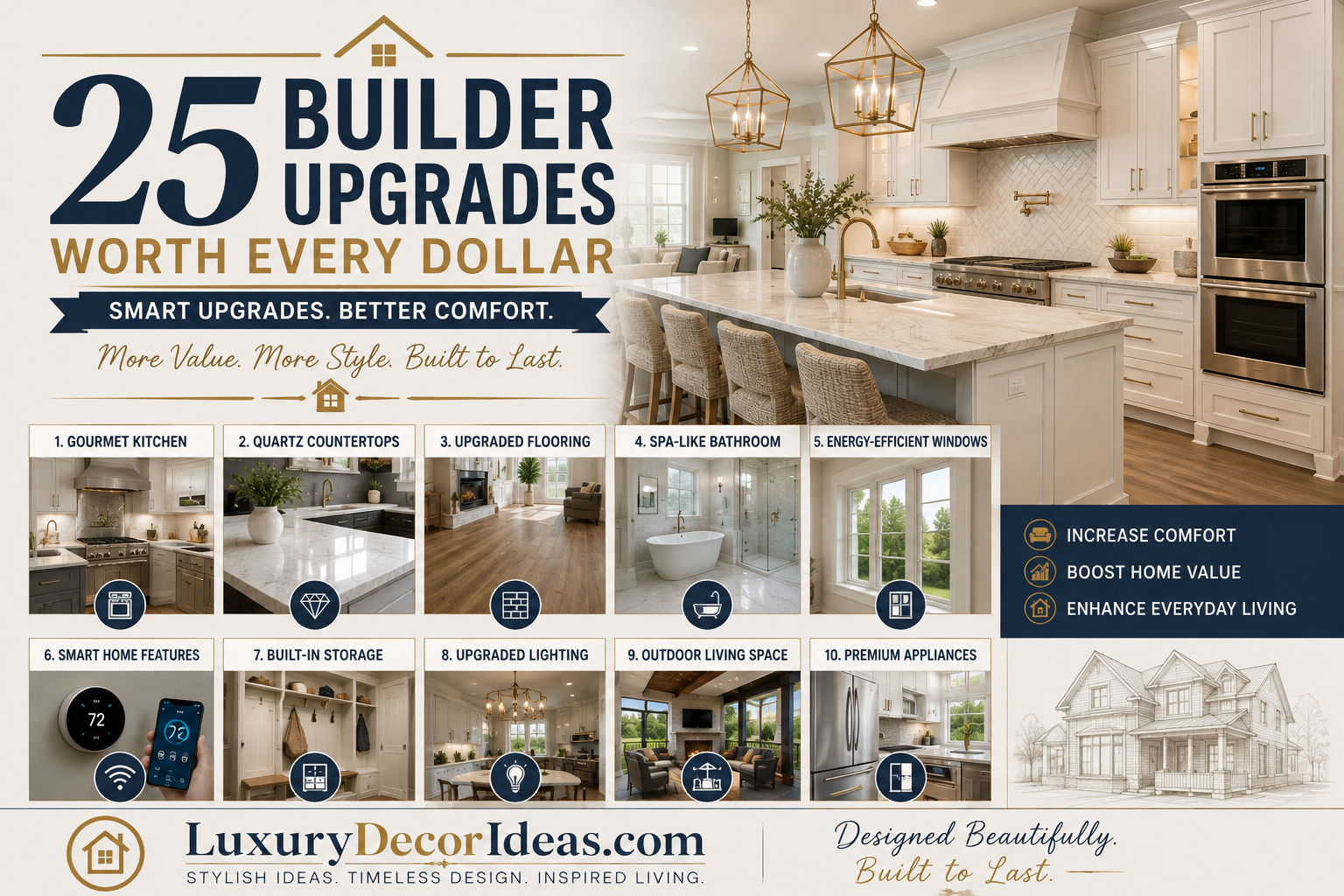 25 Builder Upgrades Worth Every Dollar