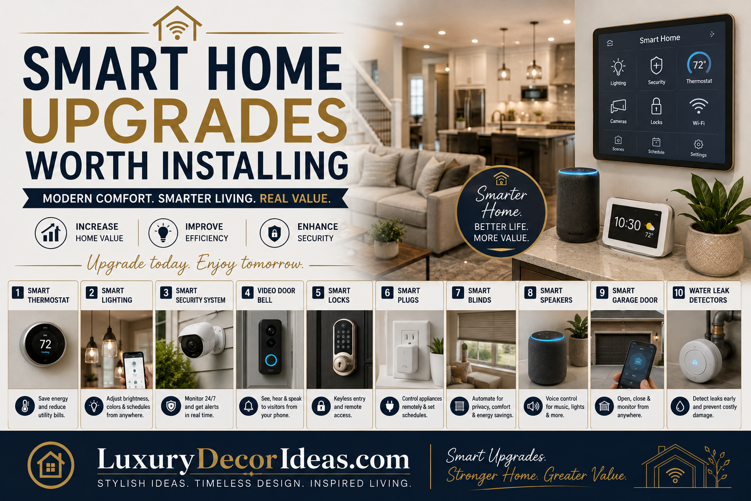Smart Home Upgrades Worth Installing