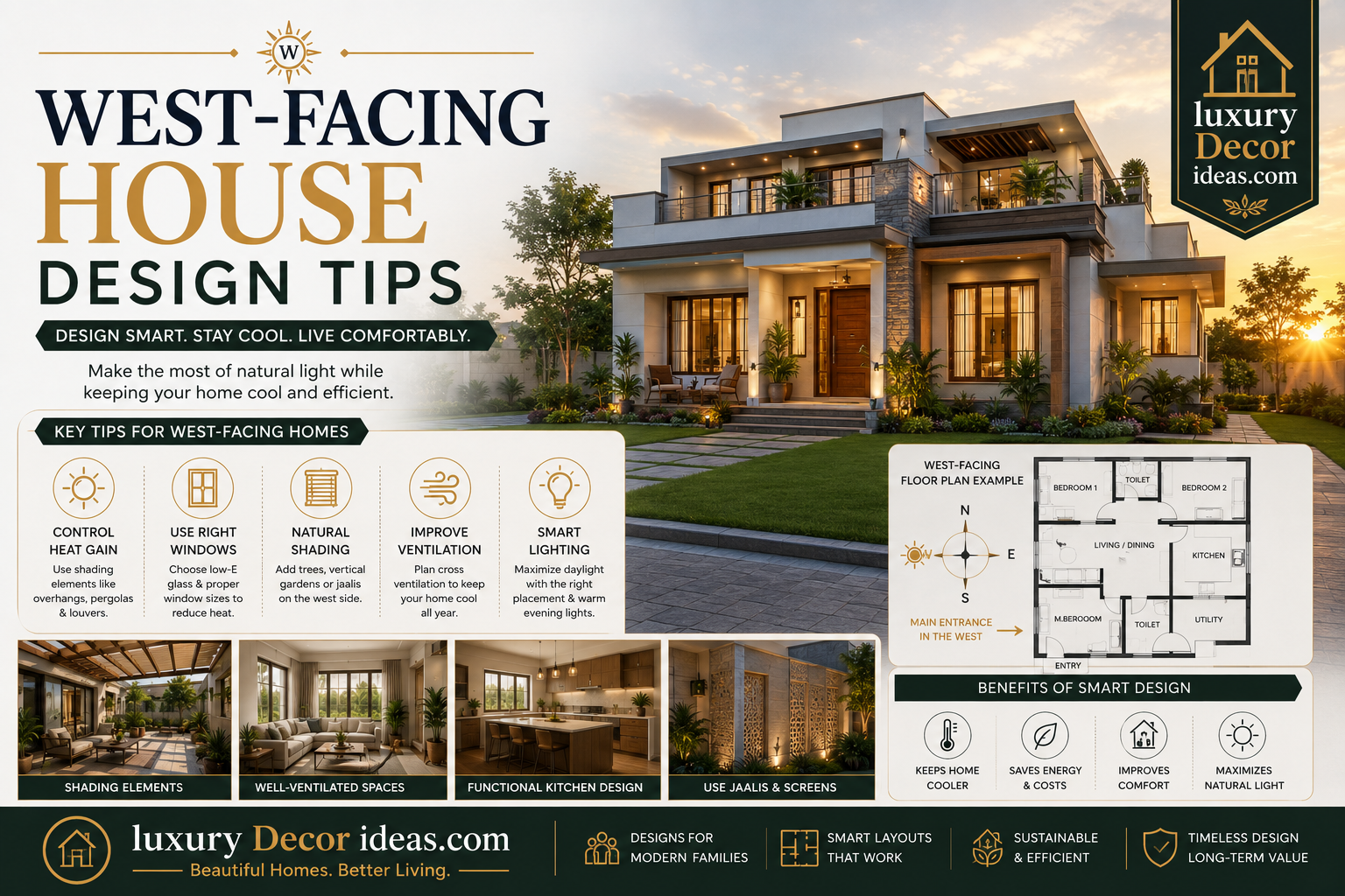 West Facing House Design Tips