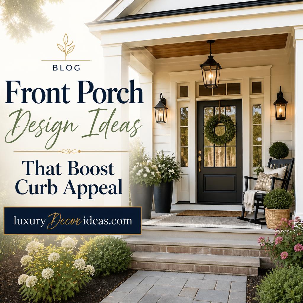 Front Porch Design Ideas That Boost Curb Appeal